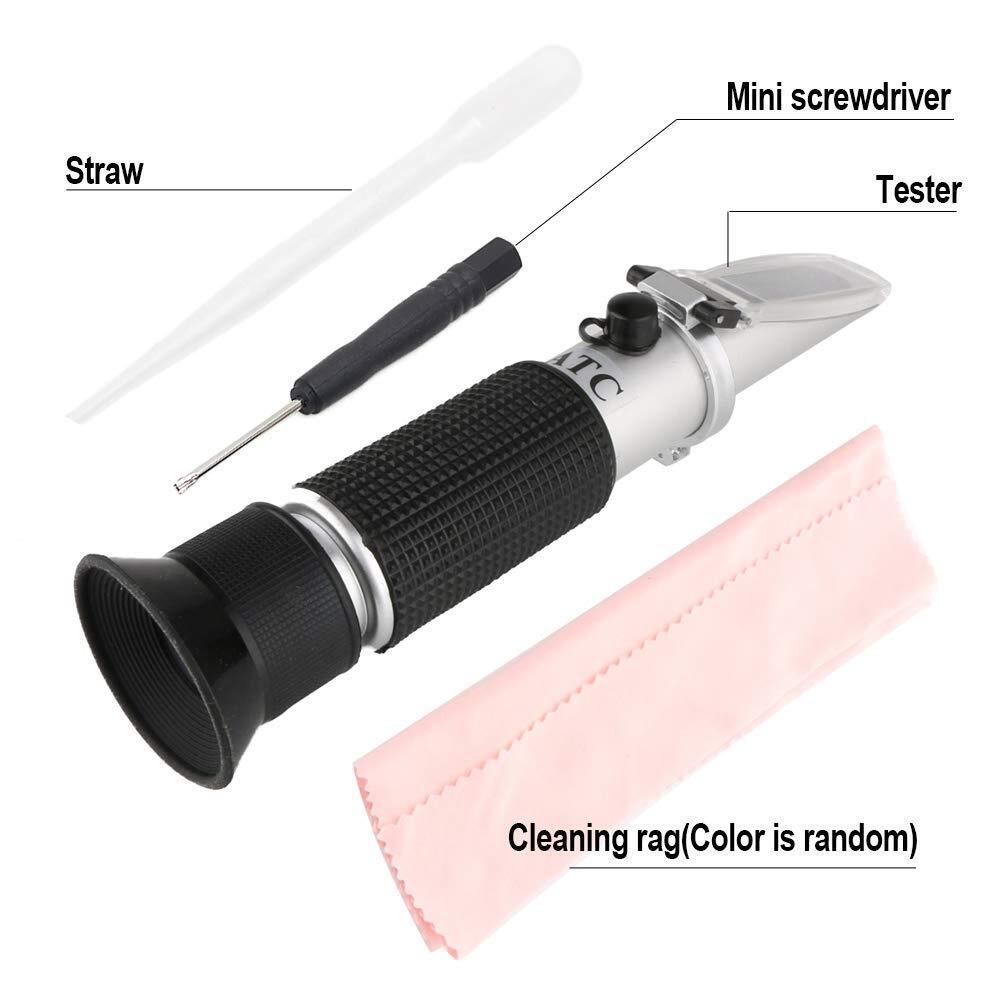 Metal and Polypropylene Hand Refractometer 58-92 Brix BEST QUALITY FREE SHIP
