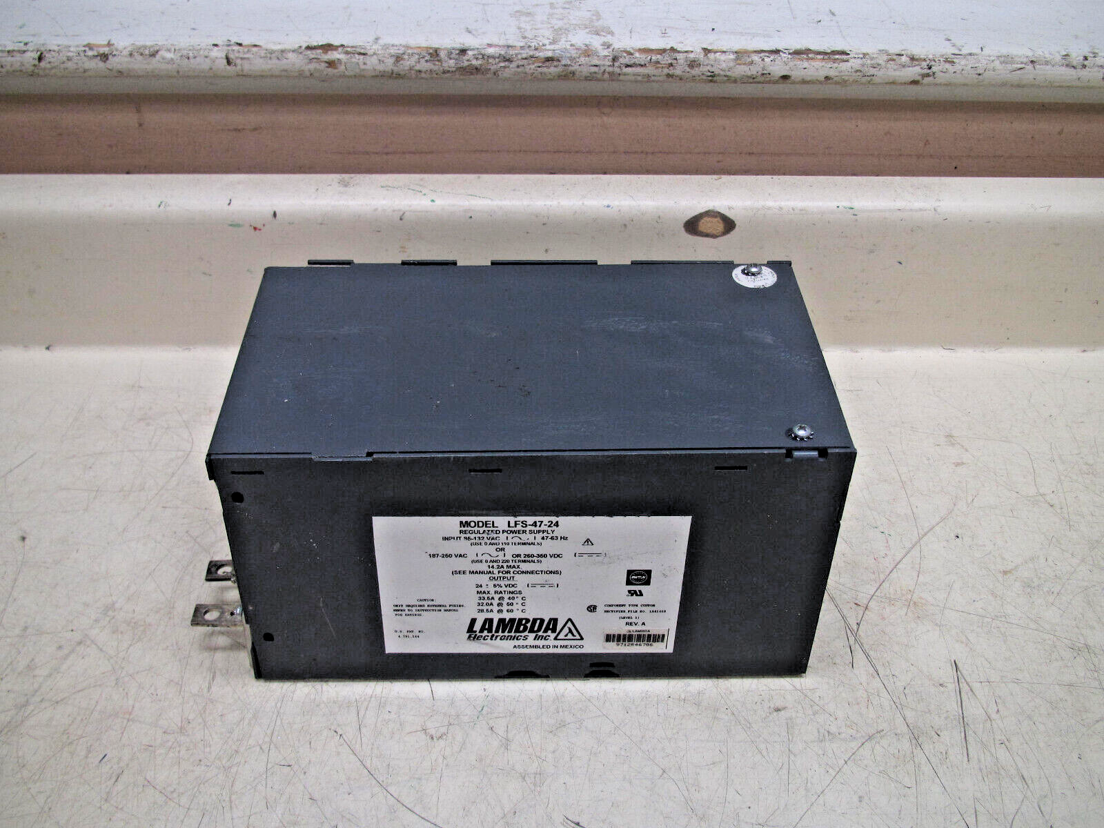 Lambda Electronics Inc. Regulated Power Supply Model: LFS-47-24 FREE SHIPPING