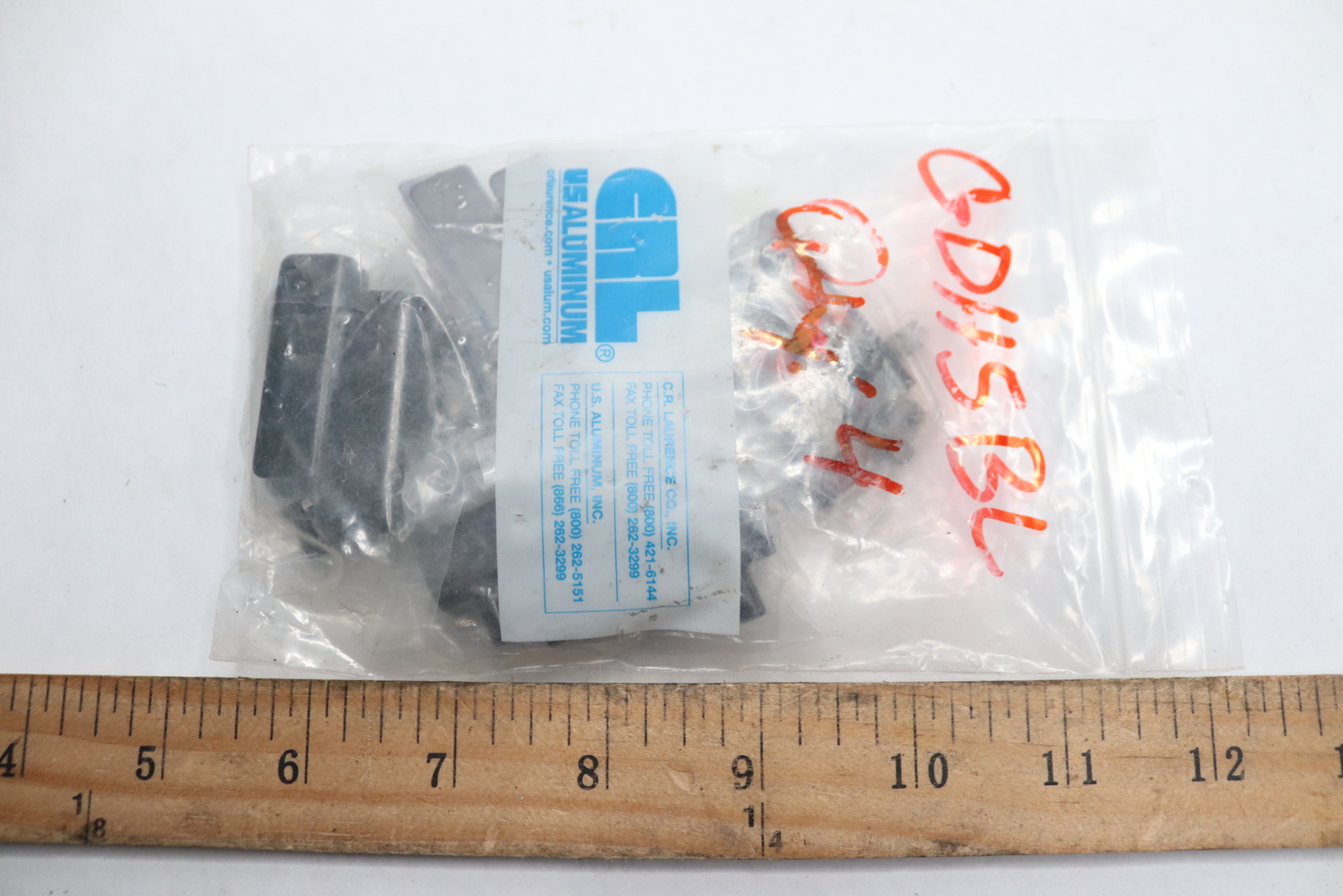 CRL Standard Mount Glass Door Hinge Black GDH5BL
