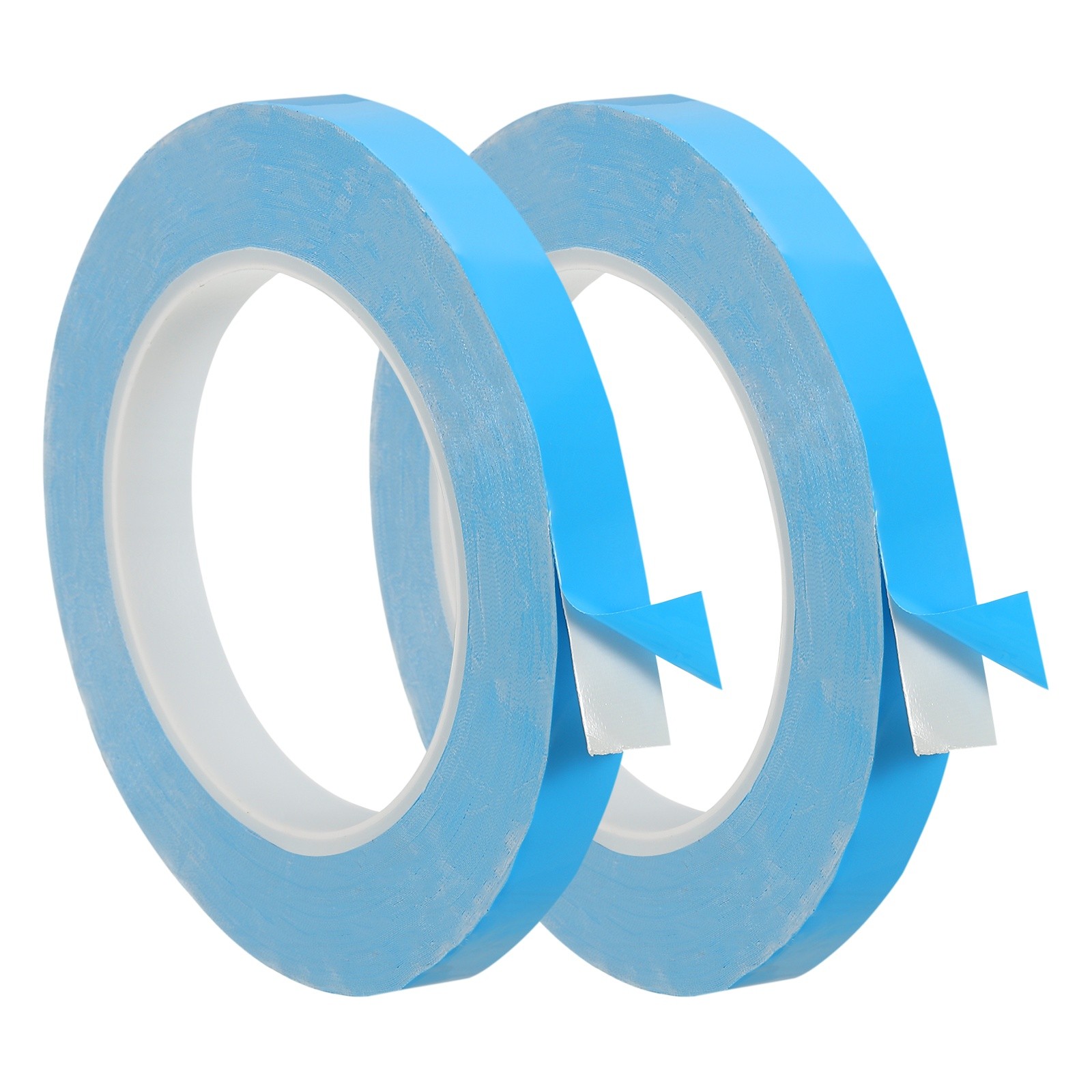 2 Rolls 25mx12mmx0.2mm Thermal Adhesive Tape Double Side Adhesive Thermal Tape