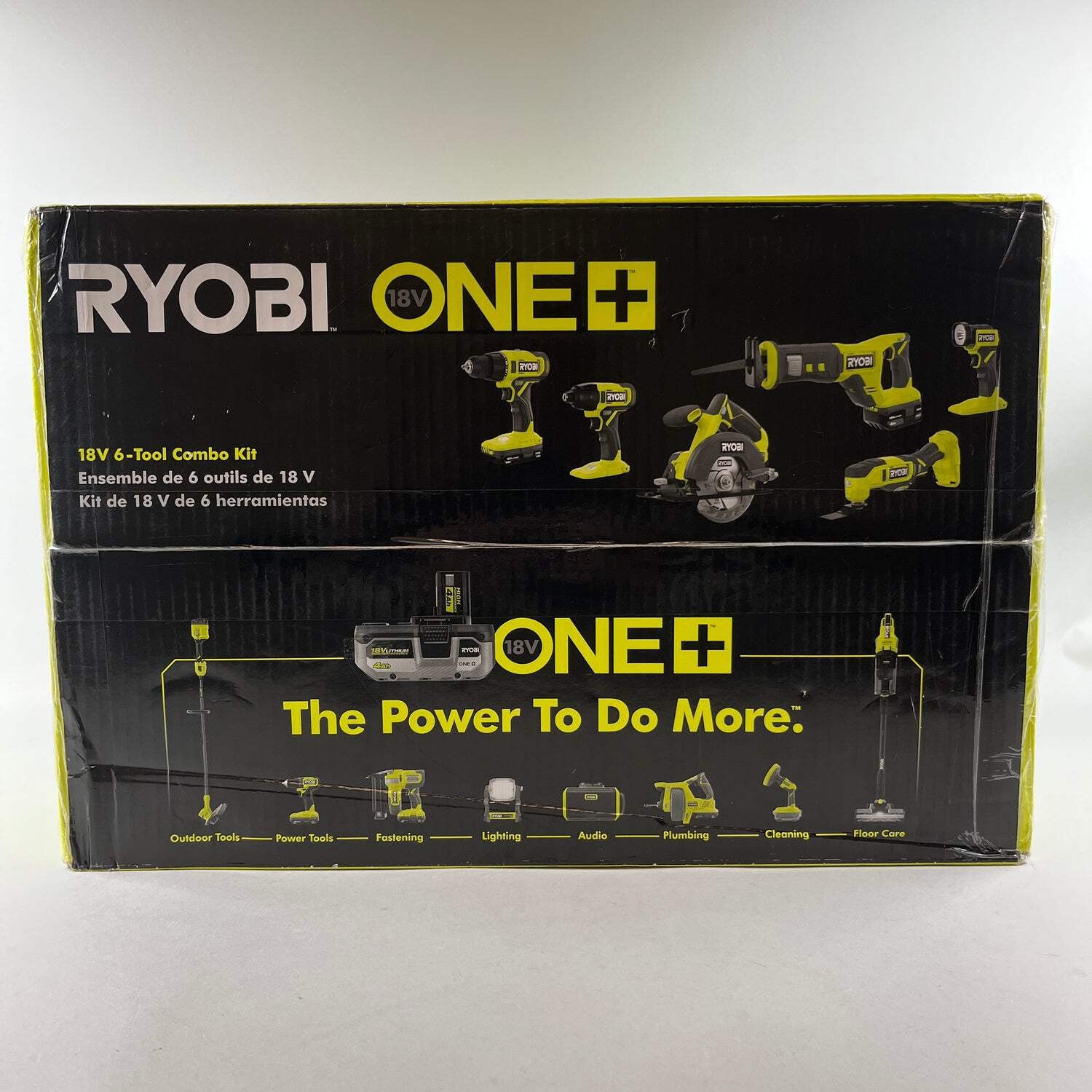 New Ryobi PCL1600K2 18V 6-Tool Combo Kit