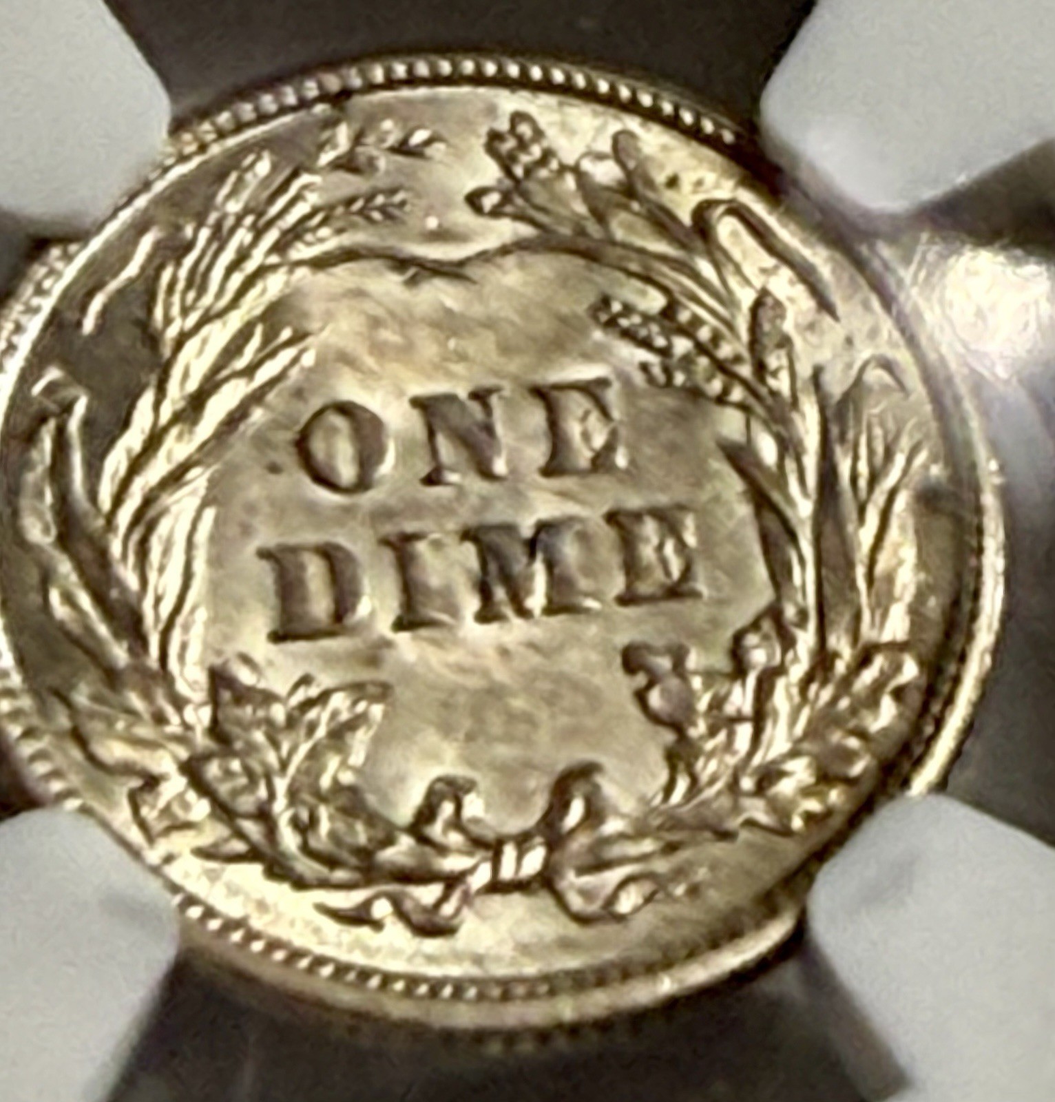 1906 P 10C BARBER SILVER DIME NGC MS61 - BK2