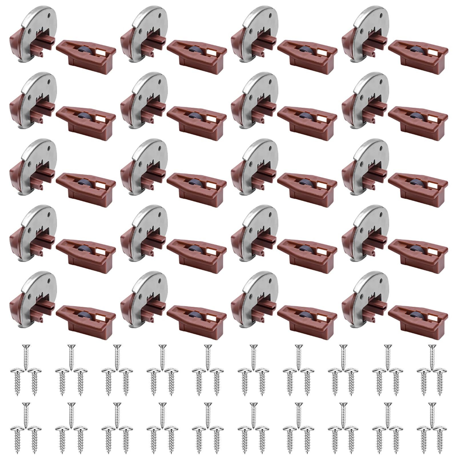 Upgrade Drawer Slides for kenlin Rite-Trak II Replacement,20 Pack