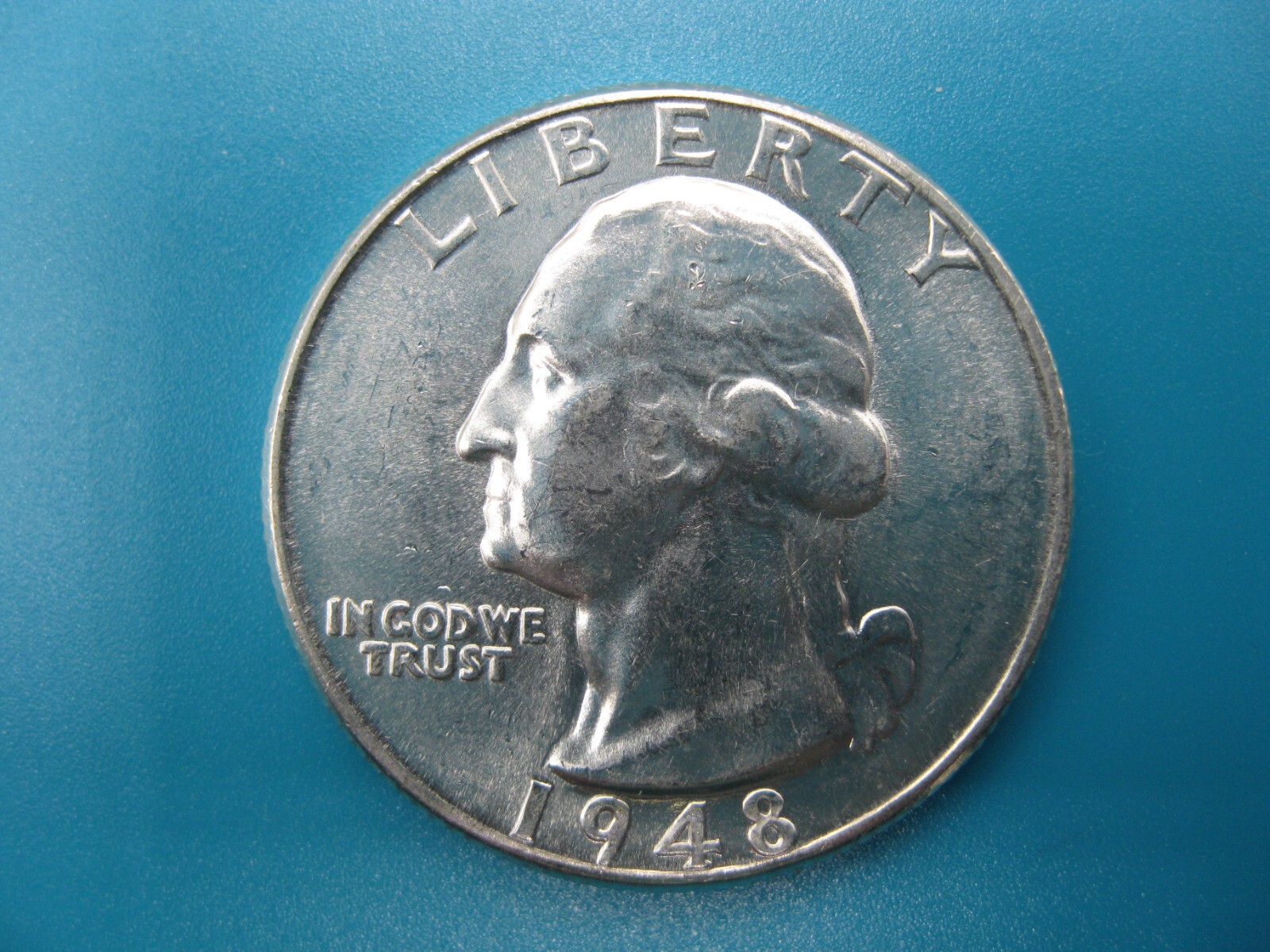 1948 D Washington Quarter Dollar Gem BU!