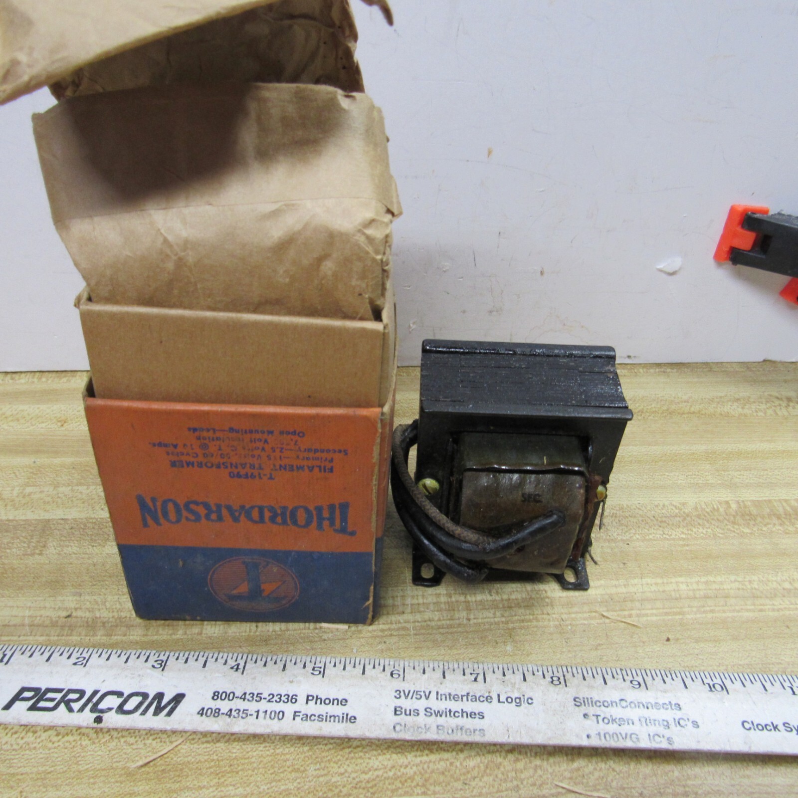 TRANSFORMER Power Filament  5VCT @ 13 A   THORDARSON T-19F85HAM RADIO B