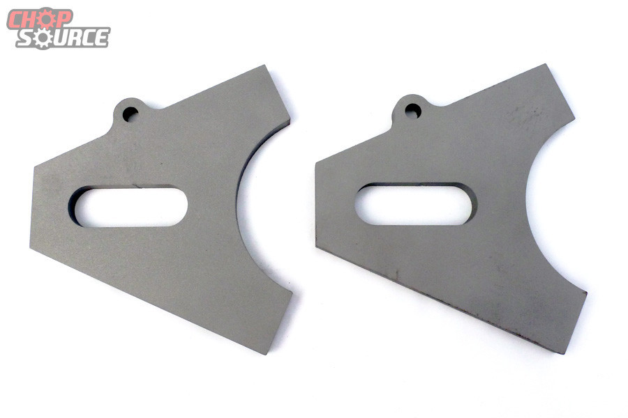 Chopper Axle Plates - 1" slots - Motorcycle - Hardtail - 3/8" laser cut - B100