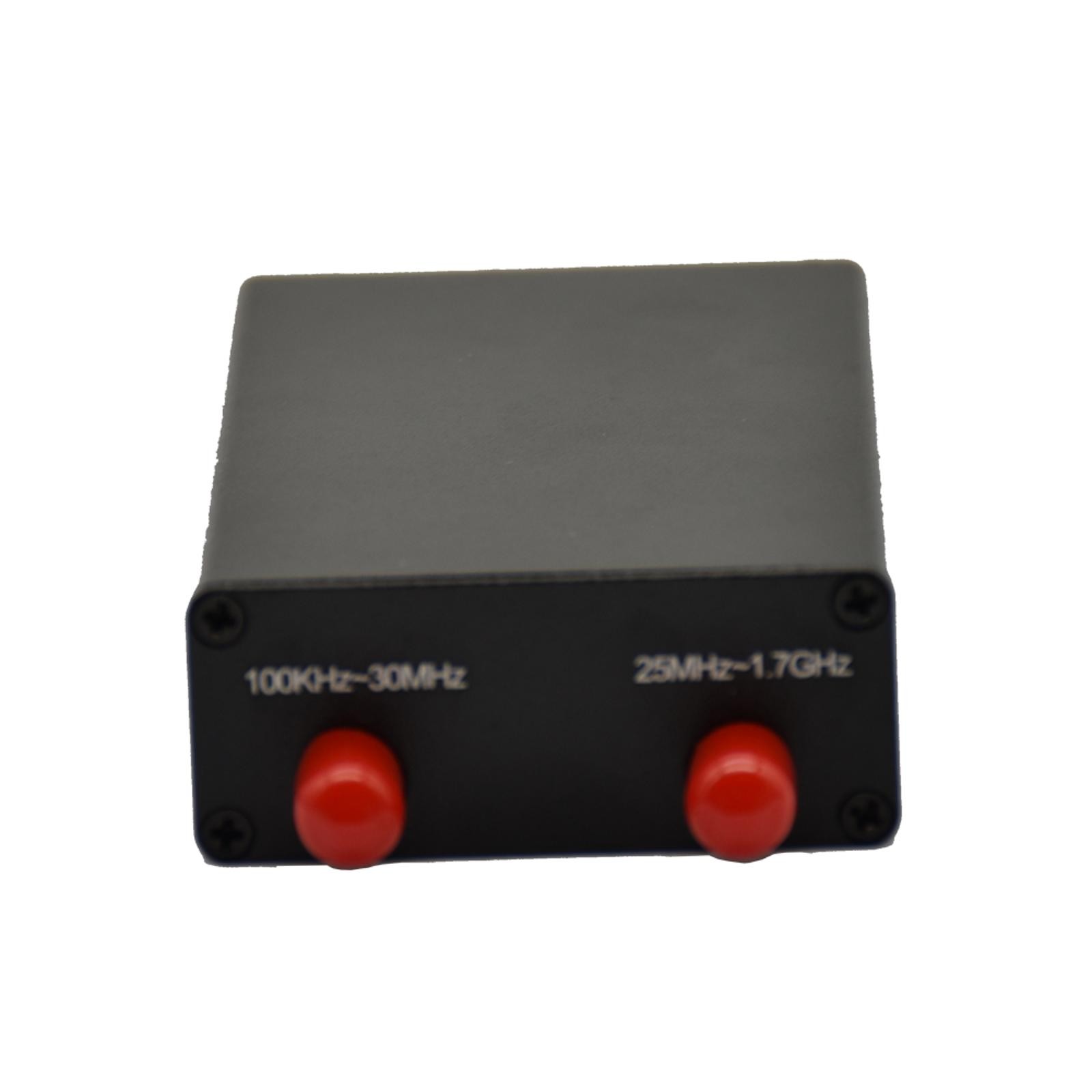 100KHz-1.7GHz UV HF RTL SDR Software Defined Radio Tuner Receiver USB& Cable