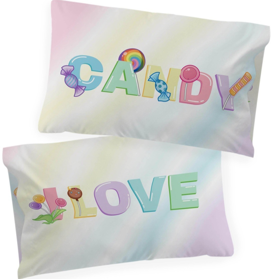 Jay Franco 1 Pack Soft Microfiber Kids Pillowcase~Candyland Hasbro Gaming