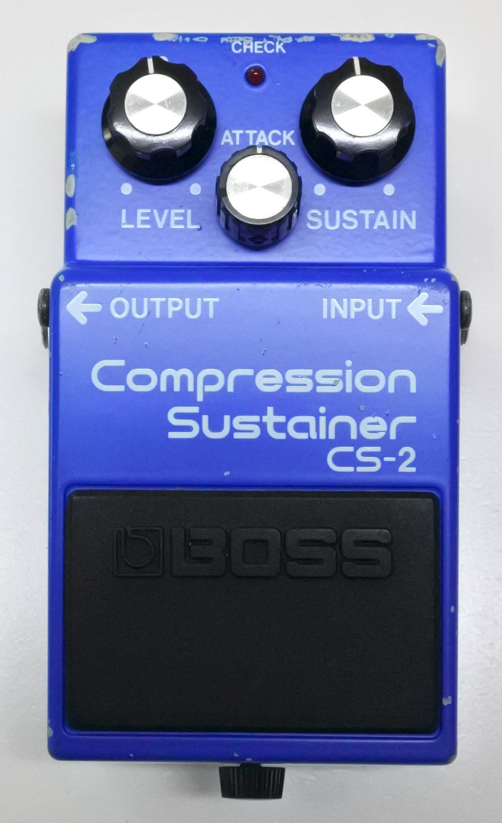 BOSS CS-2 Compression Sustainer Guitar Effects Pedal MIJ 1983 #408 DHL or EMS