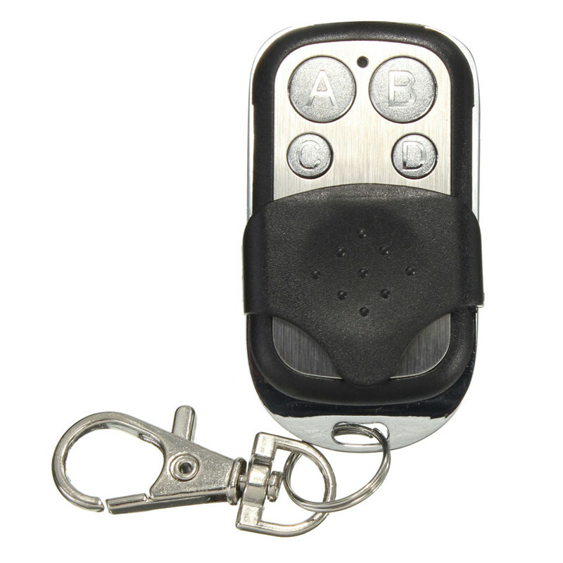 4 Channel Wireless Garage Gate Remote Control Door Opener Learning Code Cloning