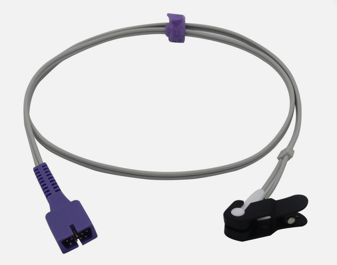 BCI Ear Lingual Compatible SpO2 Sensor w/ Black Adapter - Same Day Shipping