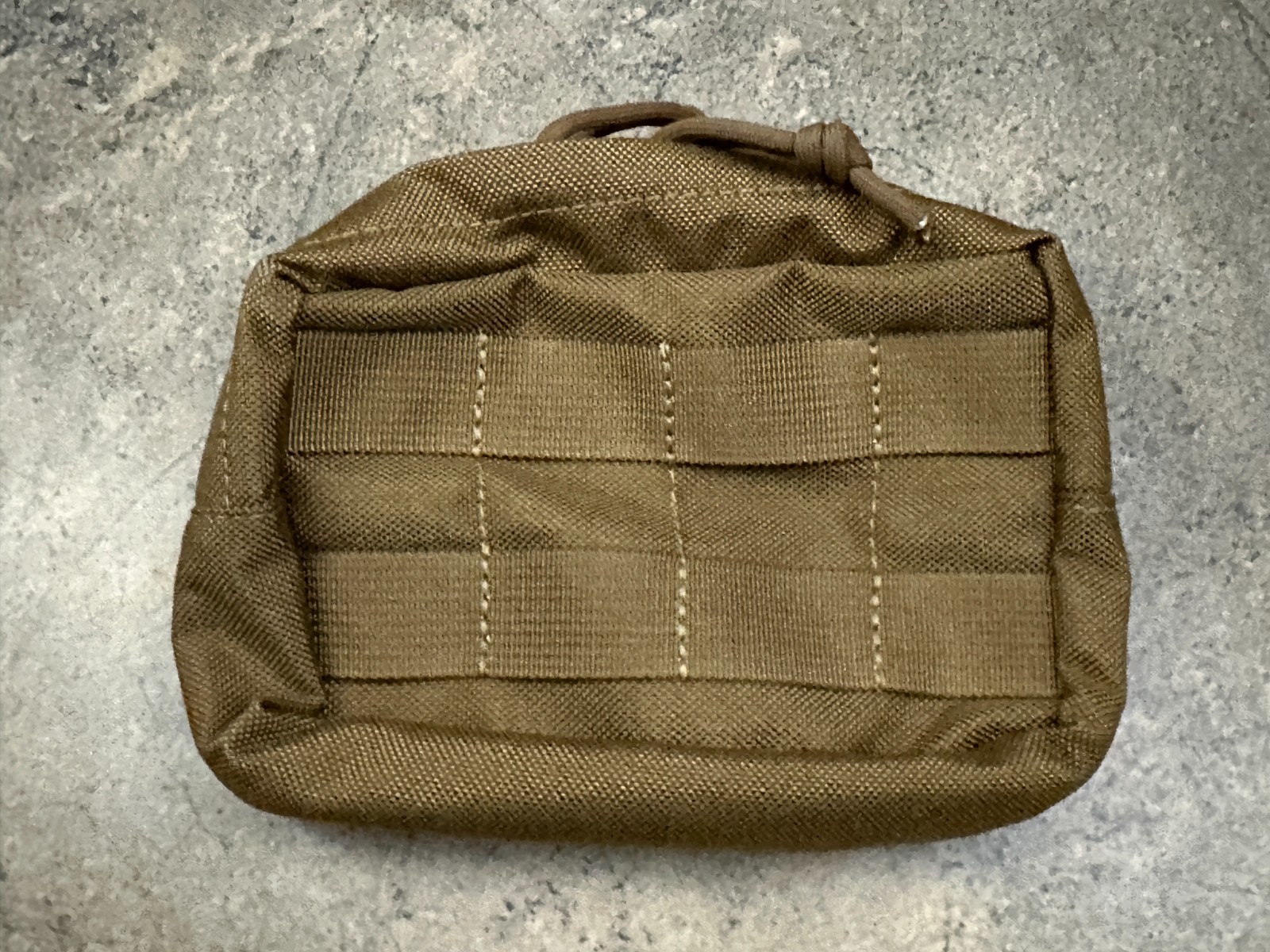 Elite Survival MOLLE General Utility Admin Pouch - Small - Tan