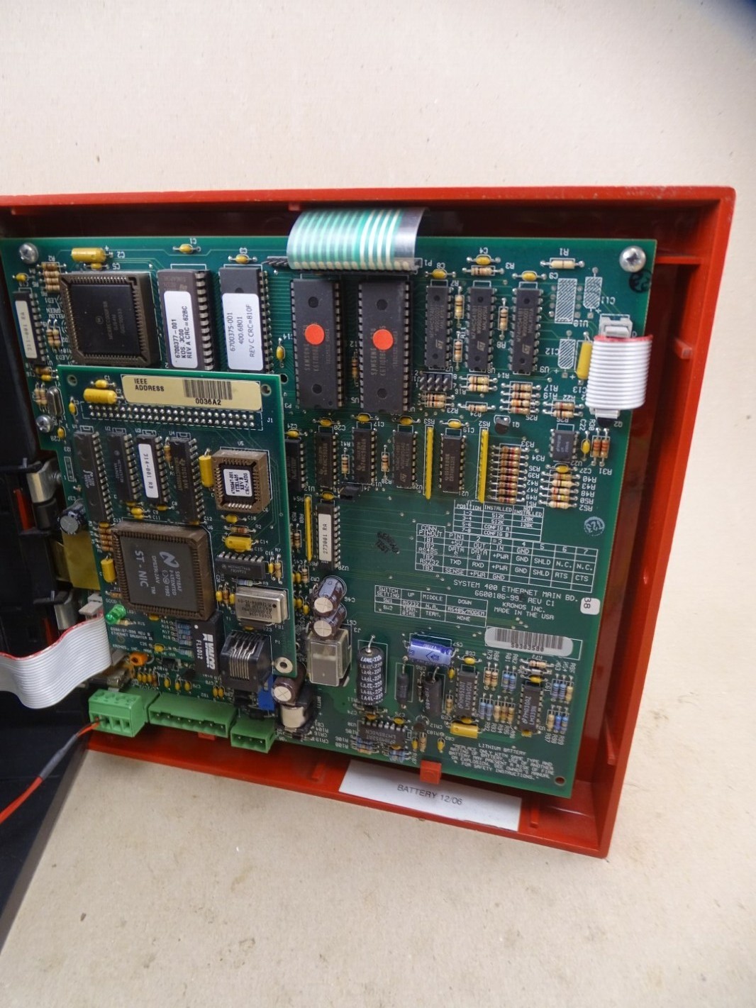 Kronos Series 400 Time Clock Terminal , 460F