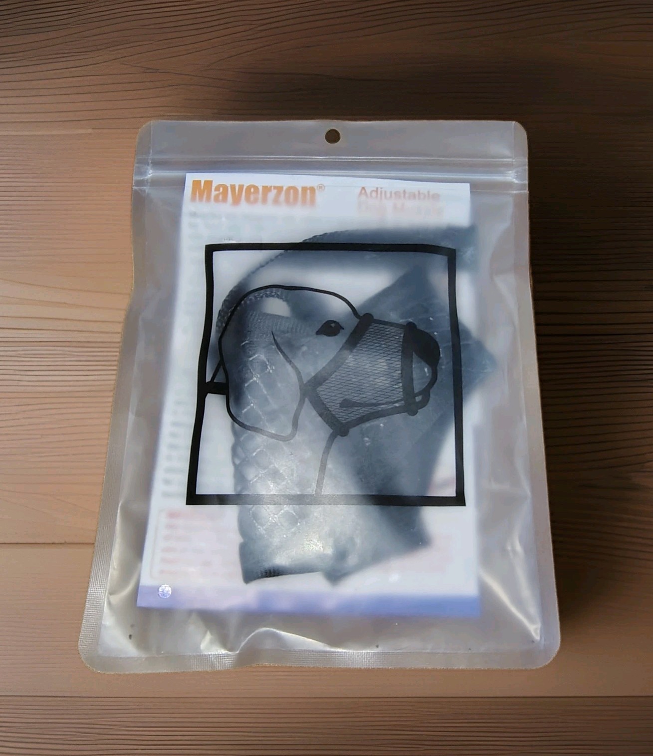 NEW Mayerzon Breathable Mesh Dog Muzzle Adjustable Comfortable Black XS