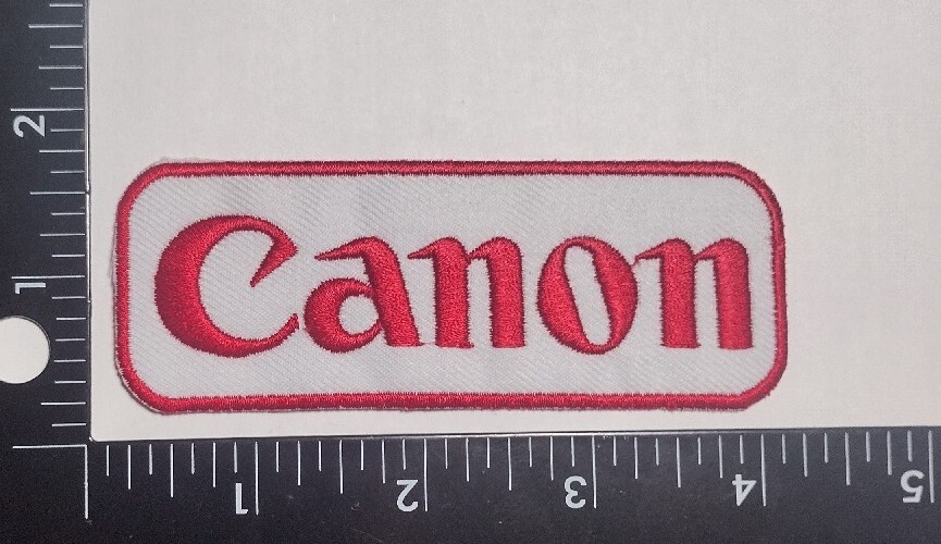 CANON Document Travel & Explorer Iron On Quality Patch Fast Shipping