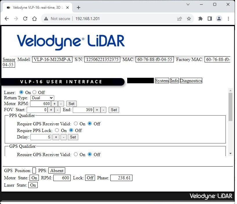 ~ Upgraded ~ Velodyne ※ VLP-16 Lidar Puck ※ Ideal Plug & Scan Bundle ~ GPS Inc.