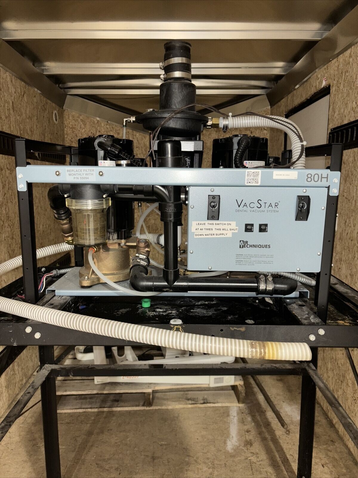 Air Techniques VacStar 80H Vacuum System