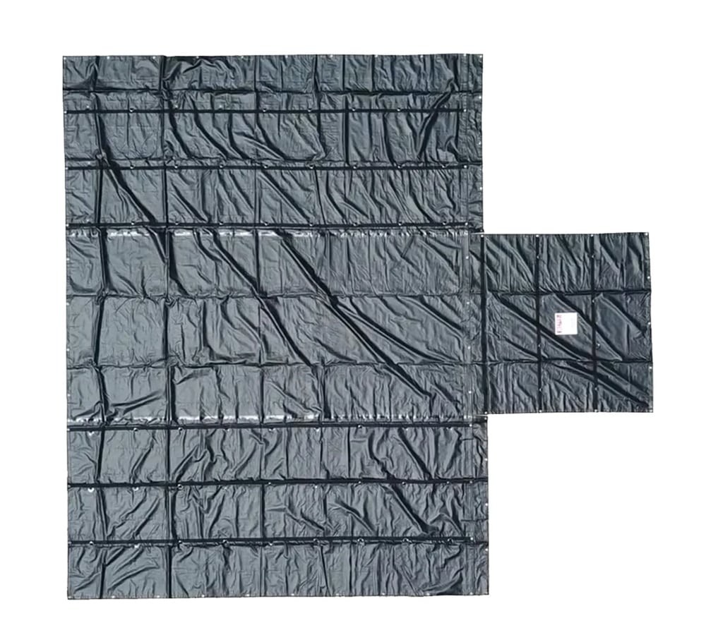 Mytee Products Truck Flatbed Trailer Tarps Combination Lumber Tarp 24x27 (8' ...