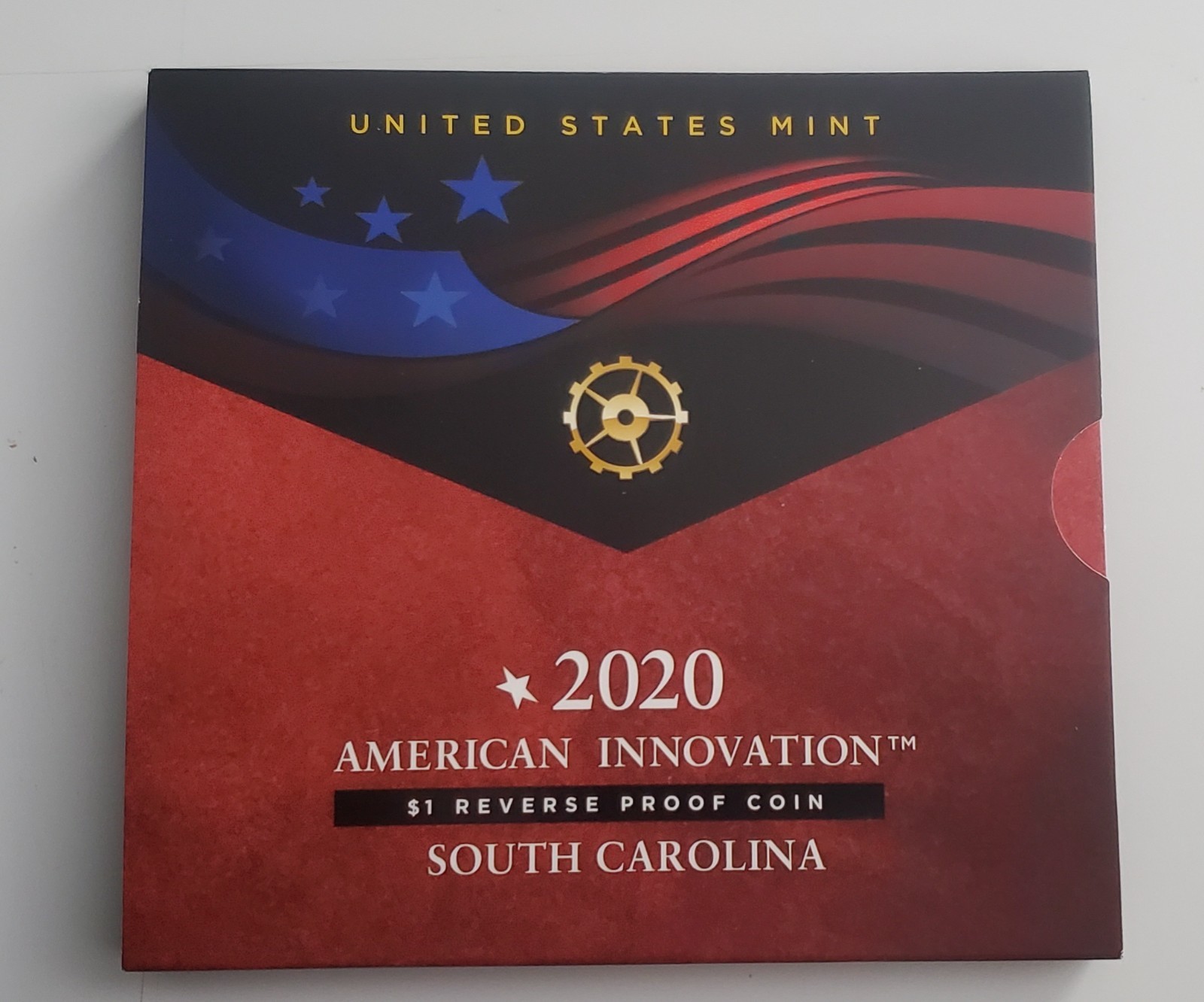 2020 South Carolina: $1 Reverse Proof AMERI INNOVATION +Free Gift Black History