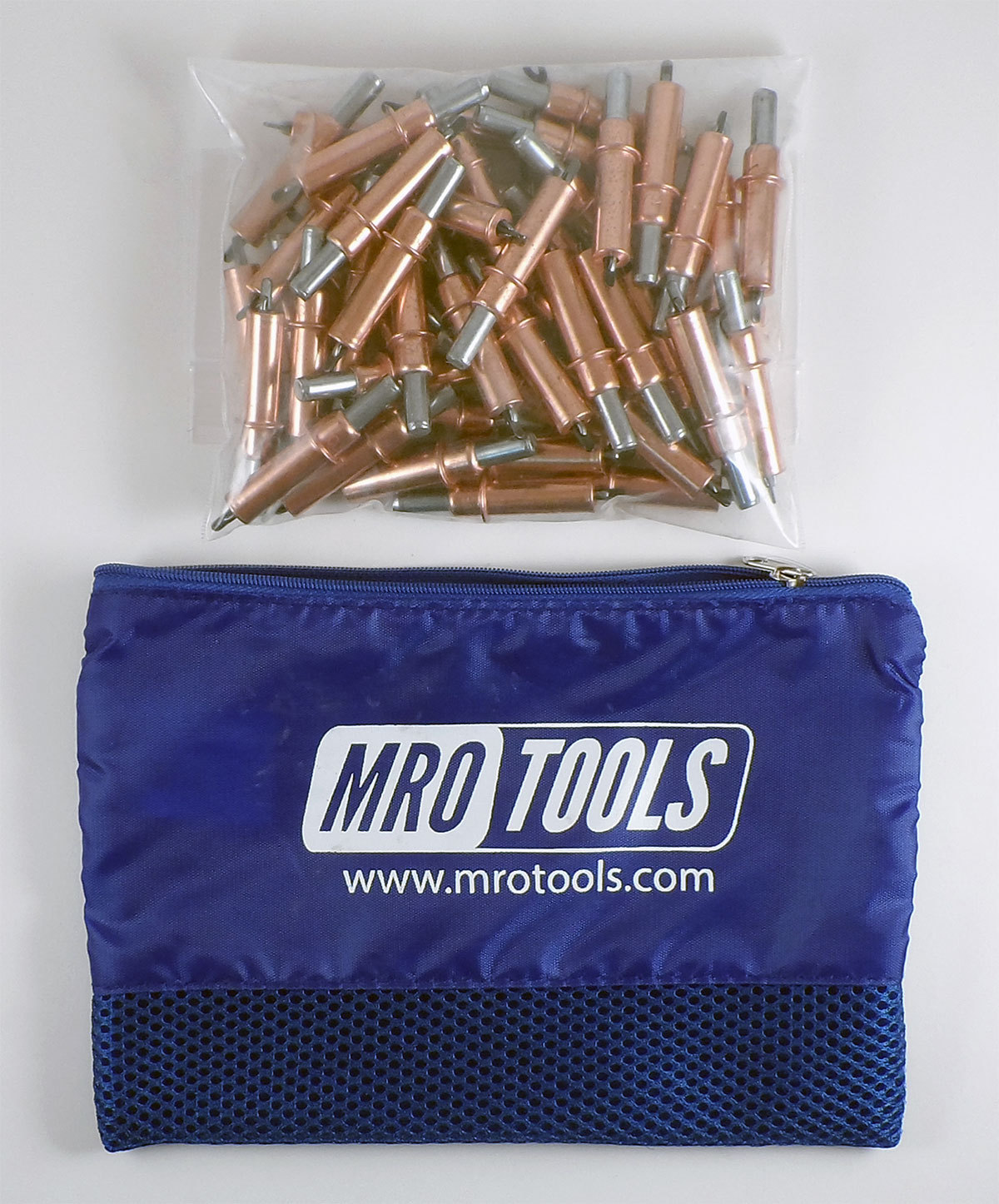 50 1/8 Cleco Sheet Metal Fasteners w/ Mesh Carry Bag (K2S50-1/8)
