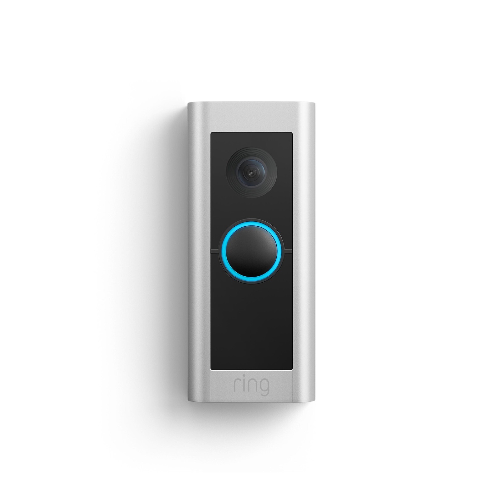 New Ring Doorbell Pro - Satin / Nickel, Hard Wired