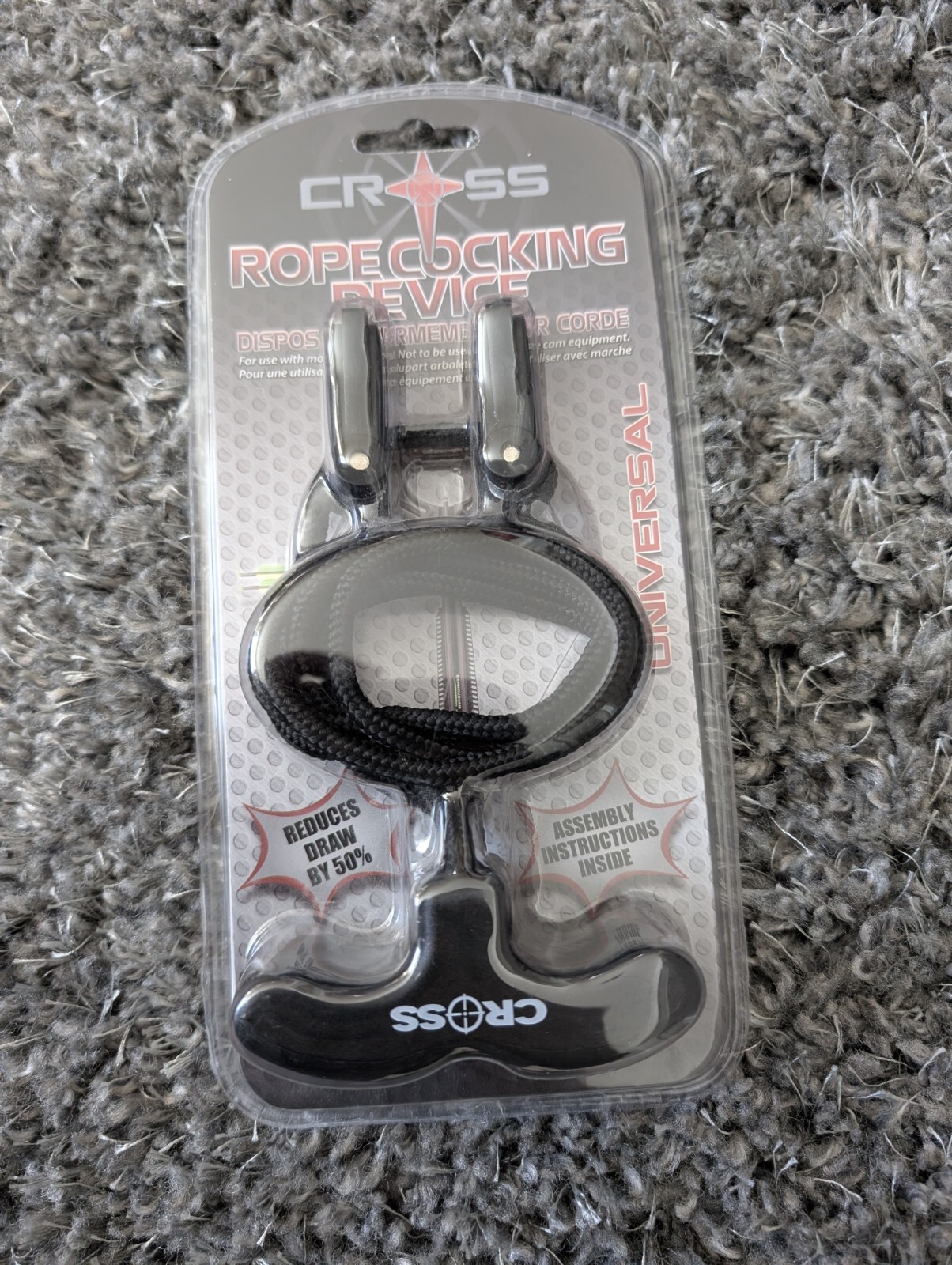 BARNETT Outdoors Universal CROSSBOWS ROPE COCKING DEVICE - Black - NEW PACKAGE