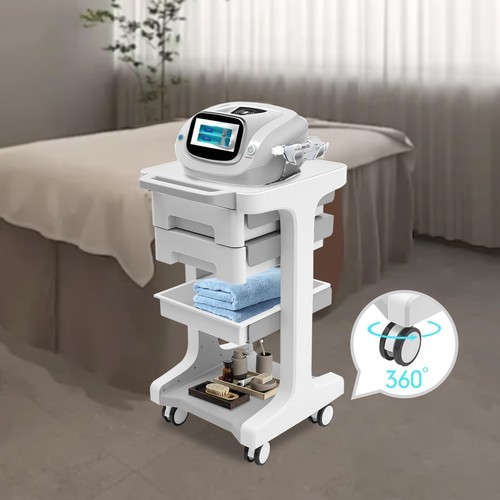 Beauty Salon Trolley Esthetician Cart Spa Rolling Equipment Storage Station