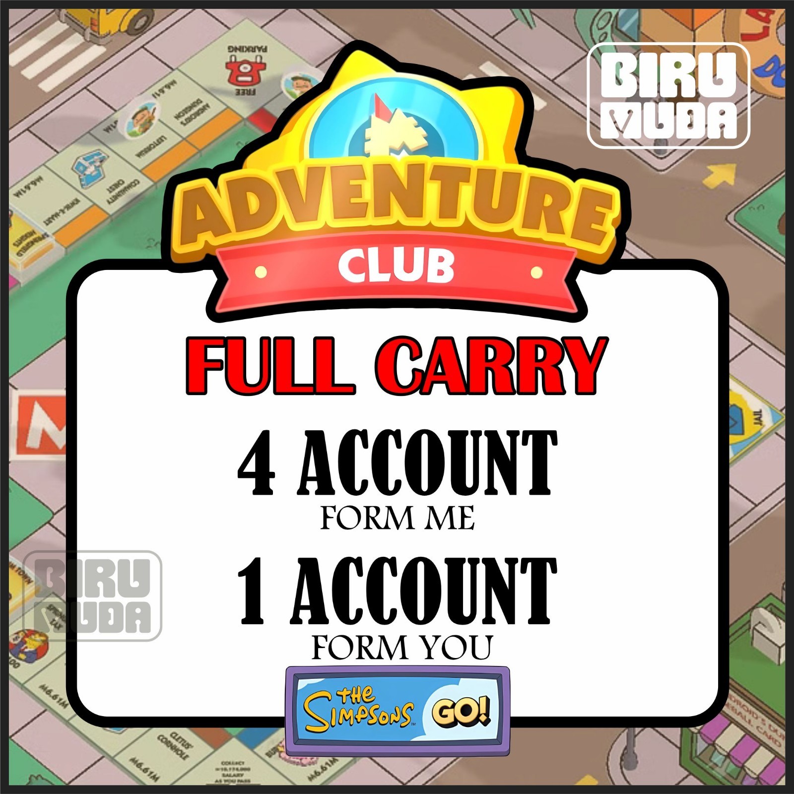 Advanture Club_ Mono-poly Partners Advanture_Event_go- Full Carry