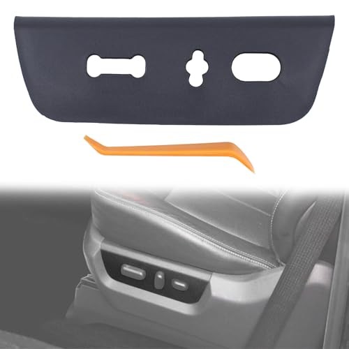 Black Front Left Driver Side Seat Shield Bezel Power Seat Adjuster Switch
