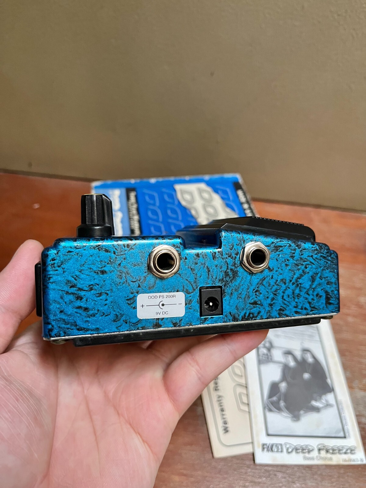 DOD FX63 Deep Freeze Chorus Guitar Effect Pedal