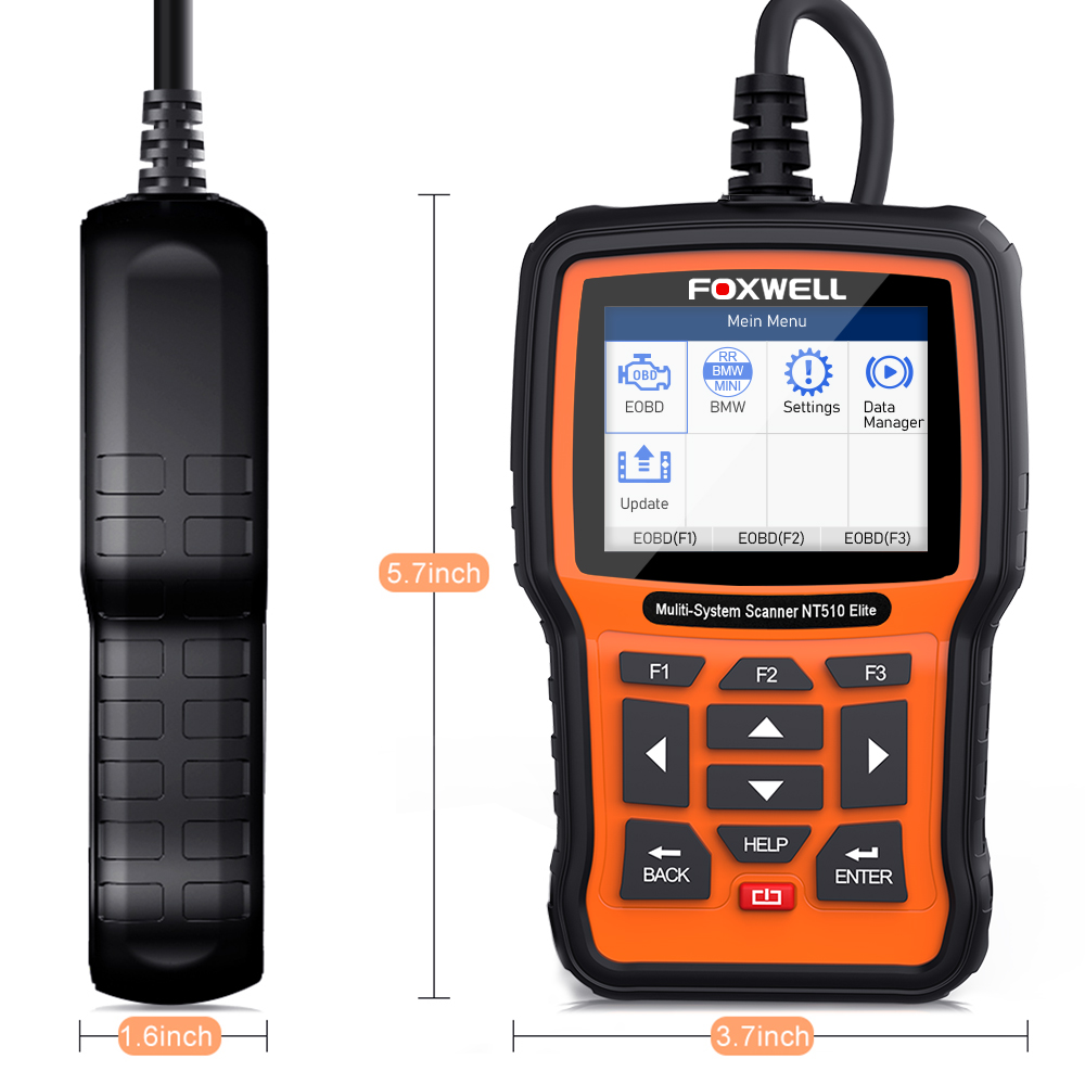 Bidirectional OBD2 Scanner for Chrysler/Jeep/Dodge All System Diagnostic Tool