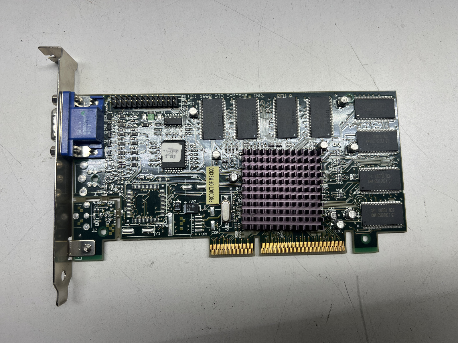 Vintage Systems 16MB AGP Graphics Card 210-0348-001 1X0-0688-008