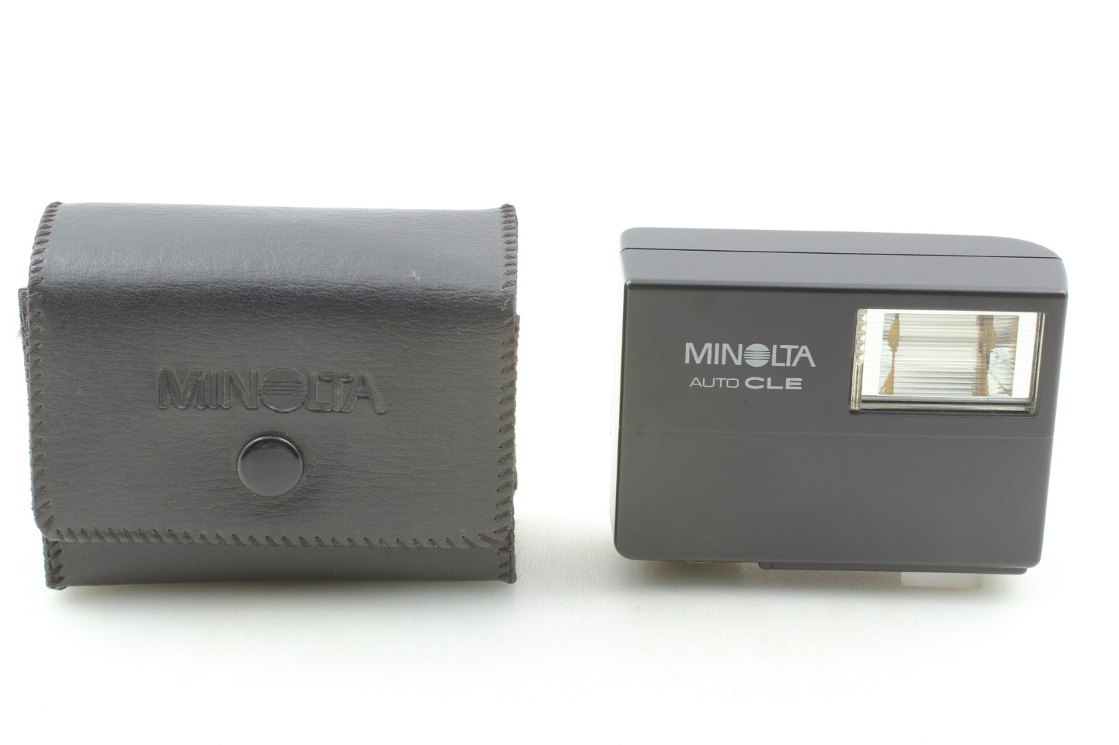 Tested [MINT w/Case ] MINOLTA CLE Auto Electro Flash TTL Strobe From JAPAN #930