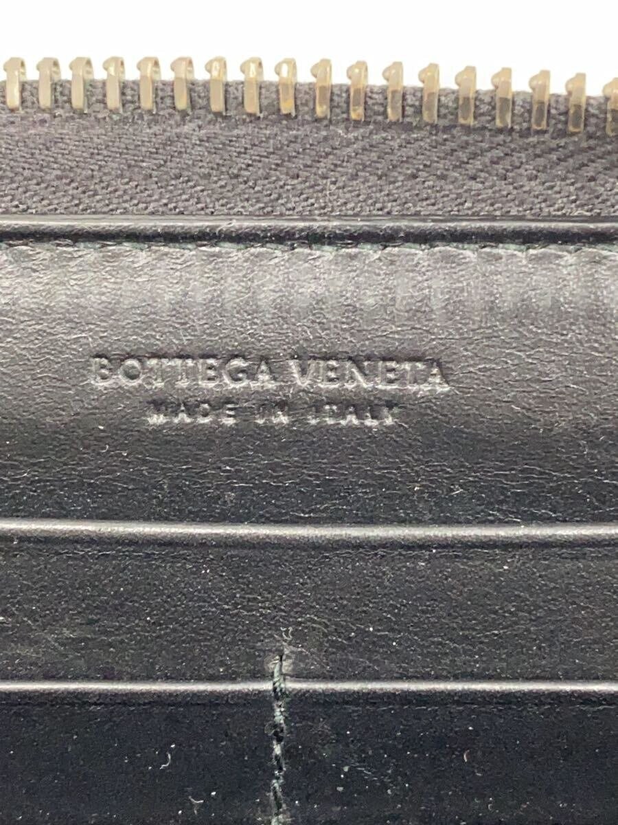 BOTTEGA VENETA Long Wallet Black Solid Men's