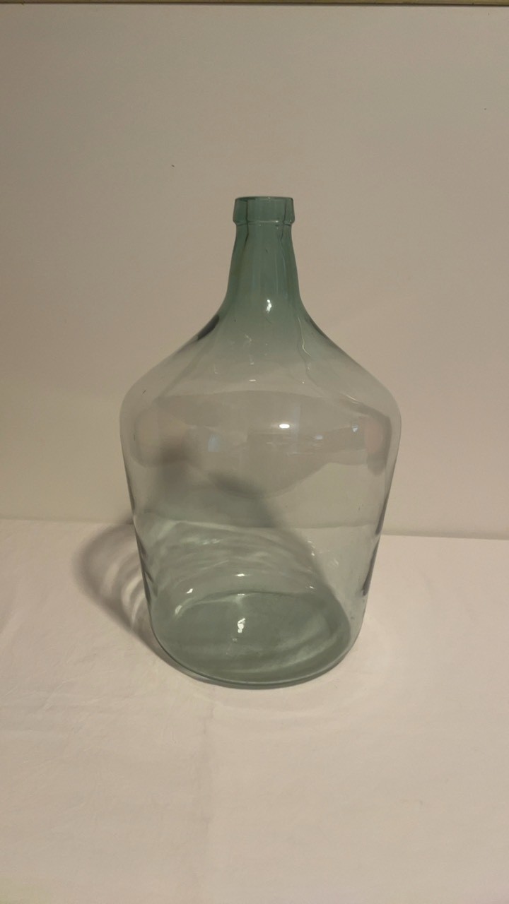 Green Balon Bottle, Demijohn Glass Bottle, Wine Beer Carboy, Brewing Jug B