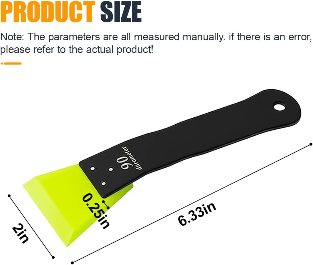 2PCS Mini Squeegee for Window Tint - Small Windshield Squeegee Car Vinyl Wrap