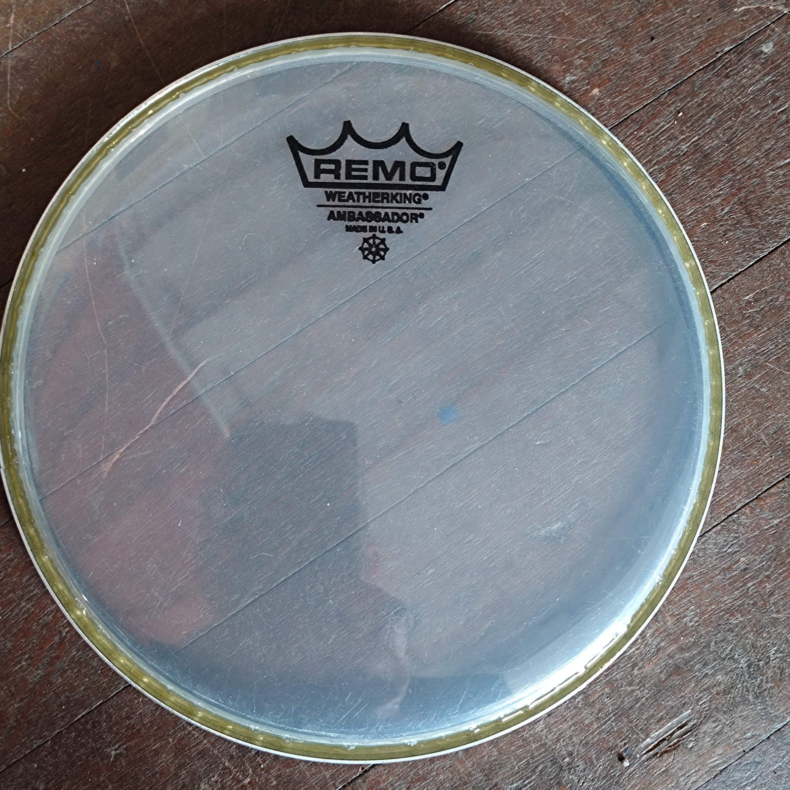Used Remo Ambassador Clear 8" Drum Head