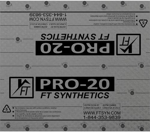 Pro 20 Synthetic Underlayment (Single Roll)