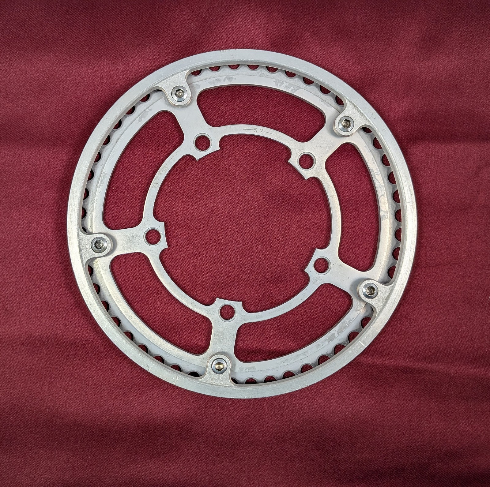 Unbranded SR 52t Alloy Chainring Plus Guard BCD 118