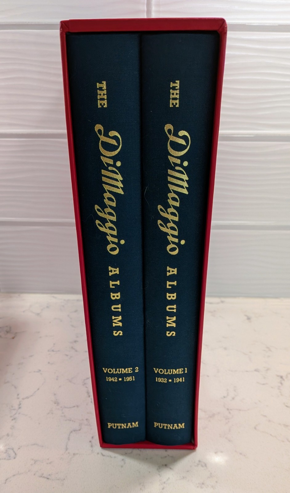 The Joe DiMaggio Albums Signed Numbered COA