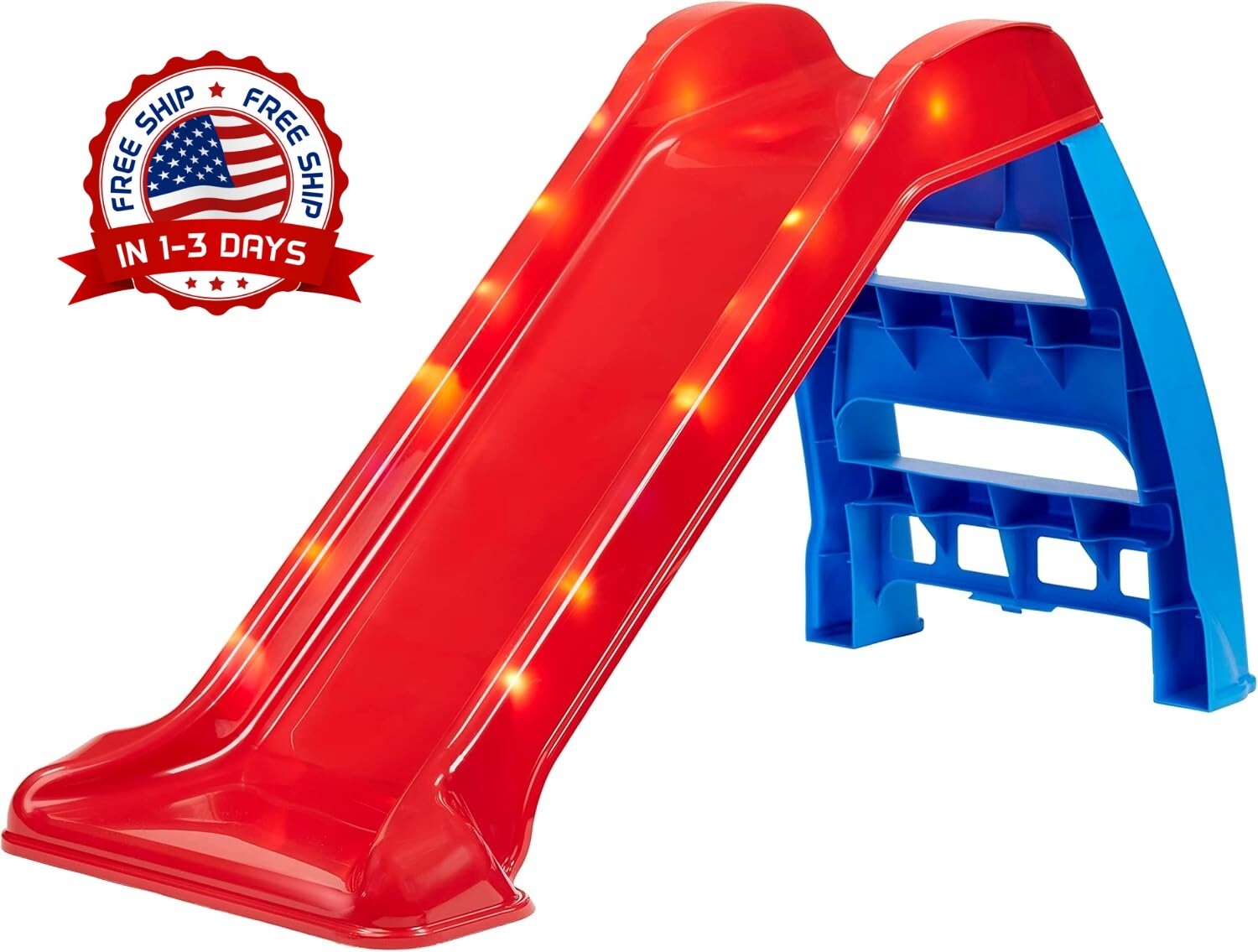 Tobogán Para Casa Interior y Exterior Toboggan De Niños 2-6 Años Toboganes Patio