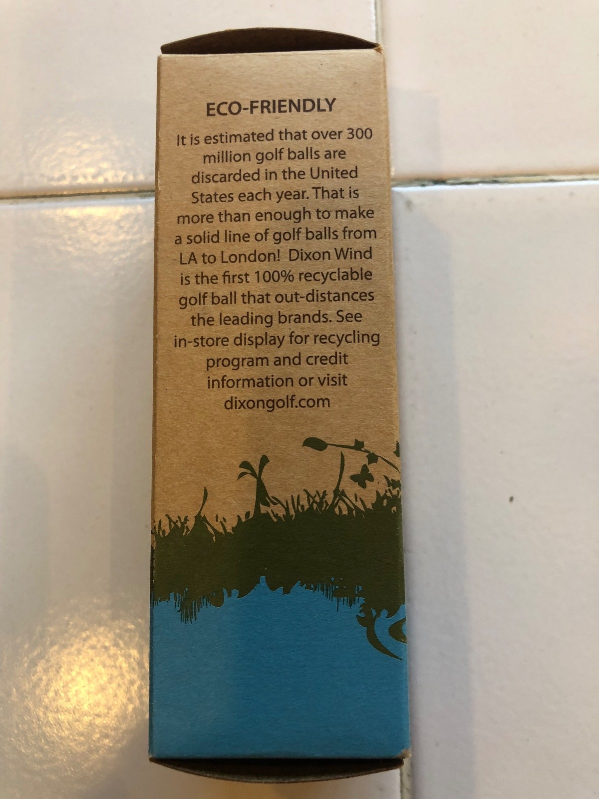 Golf Lover's gift package including balls, desk golf, etc. Unopened