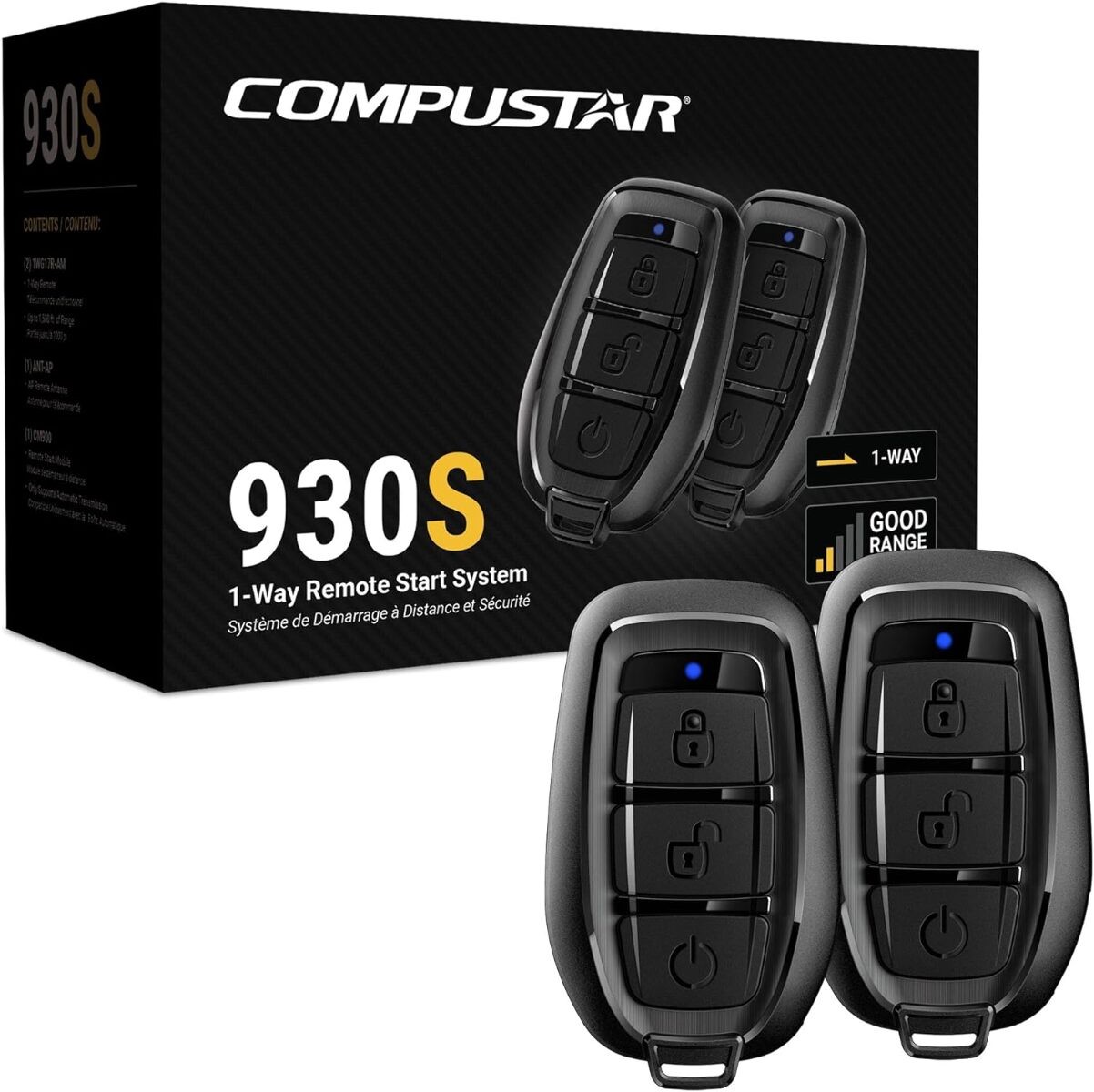 Compustar CS930-S 1-Way Remote Auto Car Start Starter (Replaced CS925-S)