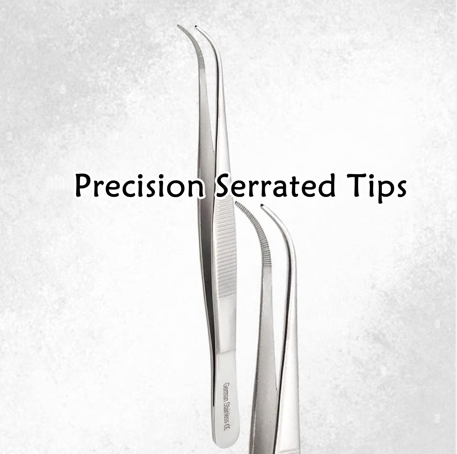 Medical Tisssue Grasping Forceps Lab & Biology Students 5.5" Curved Point Tips
