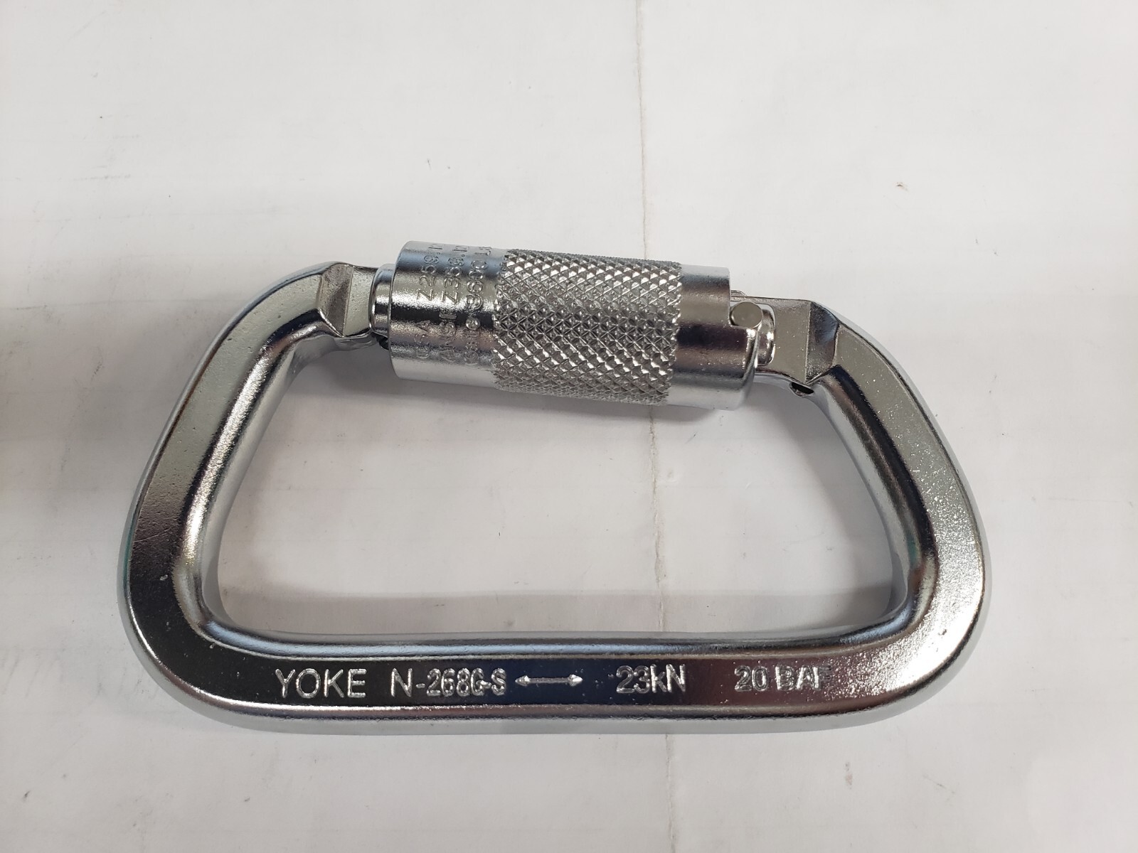 Honewell Miller SSRLC Stainless Steel Double-Action Lock Twist Carabiner