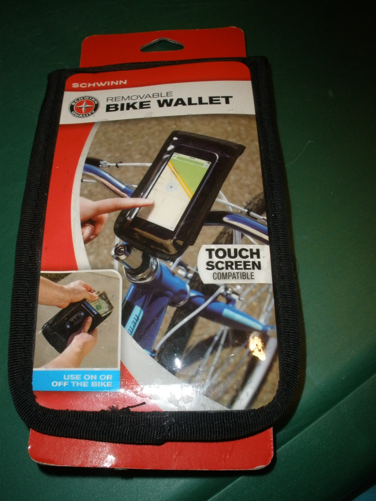 NEW Schwinn Removable Bike Wallet Touch screen Compatible (SU110)
