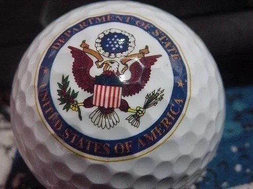 3 Dozen (Department Of State Logo) Bridgestone XS Tour New Golf Balls
