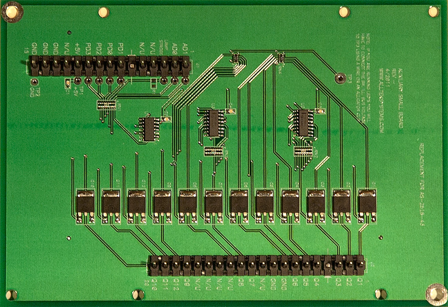ALLTEK AUXILIARY LED/LAMP DRIVER BOARD FOR (AS-2518-43) KISS, ETC, LIFE WARRANTY