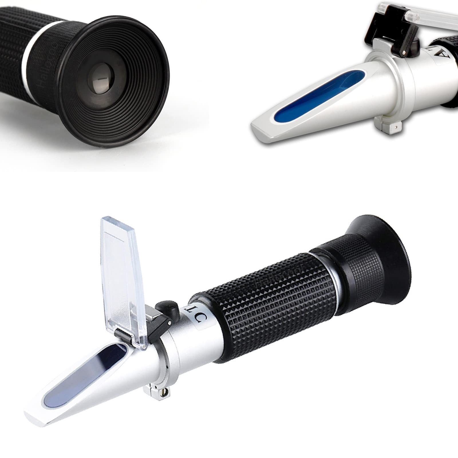 Brix Refractometer 0-32% Brix Meter for Testing Sugar Content in Fruit, Porta...