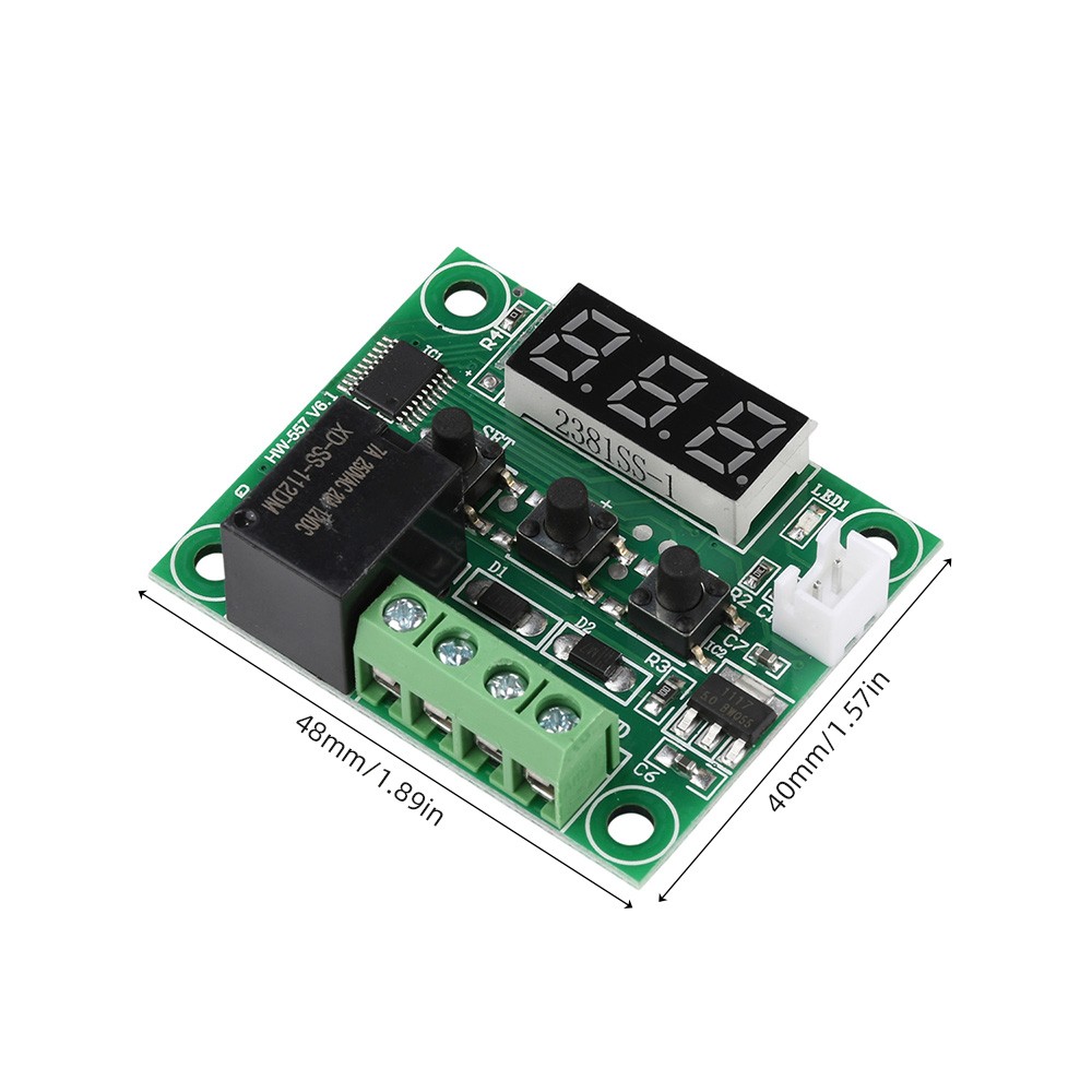 -50-110°C Red W1209 Digital thermostat Temperature Control Switch 12V + Sensor